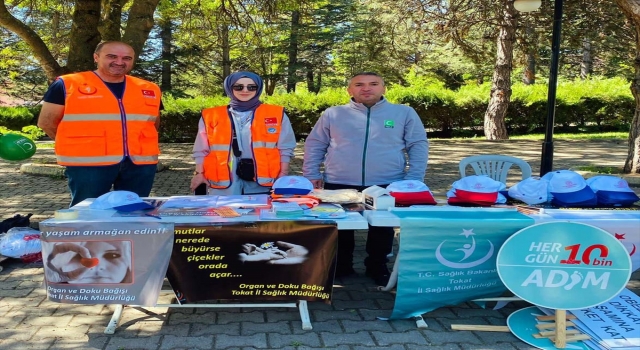 Tokat’ta üniversite öğrencilerinden organ bağışına destek