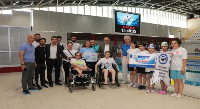 Yıldızlar ve Gençler Bedensel Engelliler Türkiye Yüzme şampiyonası Samsun’da başladı