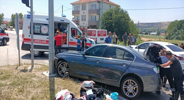 Amasya’da trafik kazasında 6 kişi yaralandı