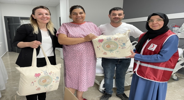 Türk Kızılaydan Bartın’da selden etkilenen anne adaylarına yardım eli
