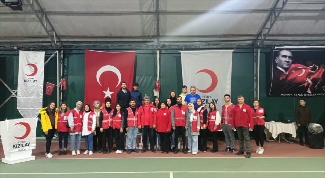 Kızılay Cup Tenis Turnuvası düzenlendi