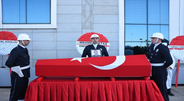 Mustafa Ata Traş Samsun’da son yolculuğuna uğurlandı