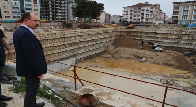 Mehmet Muş, Samsun’da devam eden projeleri inceledi