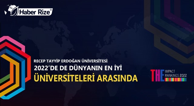 RTEÜ, 7 Alanda Dünyanın En İyi Üniversiteleri Arasında