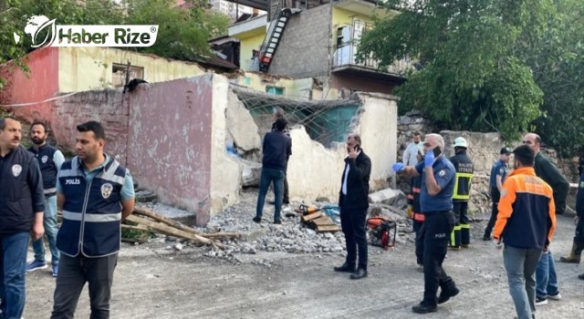 Çöken duvarın altında kalan 1 kişi öldü, 1 kişi yaralandı