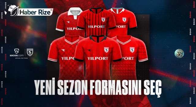 Samsunspor'un yeni sezon formasını taraftar seçecek