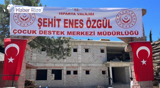 Şehit Uzman Çavuş Özgül'ün ismi çocuk destek merkezine verildi