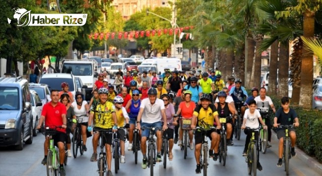 Avrupa Hareketlilik Haftası'nda bisiklet turu düzenlendi