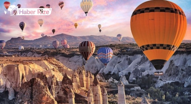 Kapadokya'yı ağustosta 652 bin turist ziyaret etti