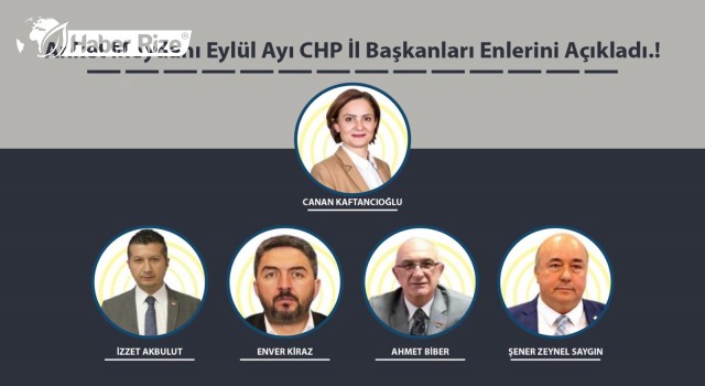 En başarılı CHP il başkanları