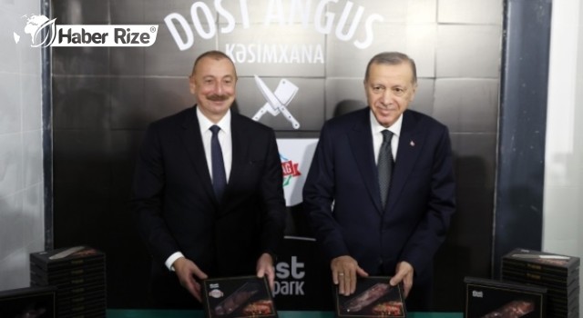 Erdoğan ve Aliyev,Akıllı Tarım Köyü Projesi'nin ilk etabını açtı