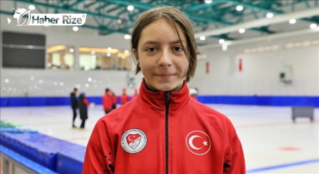 Türkiye rekoru kıran 13 yaşındaki Derya'nın hedefi Avrupa