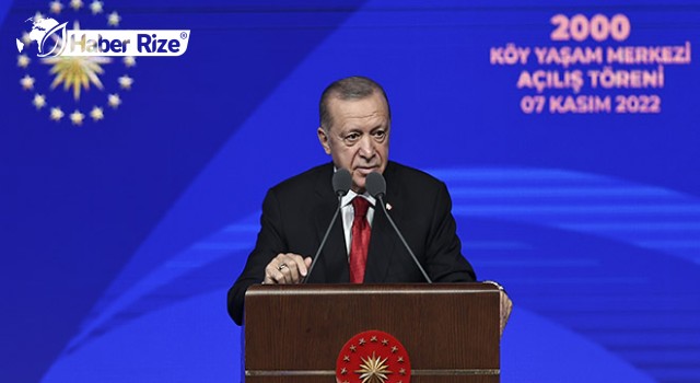 Erdoğan: Türkiye Yüzyılı hayalimizin sahibi 85 milyonun tamamıdır