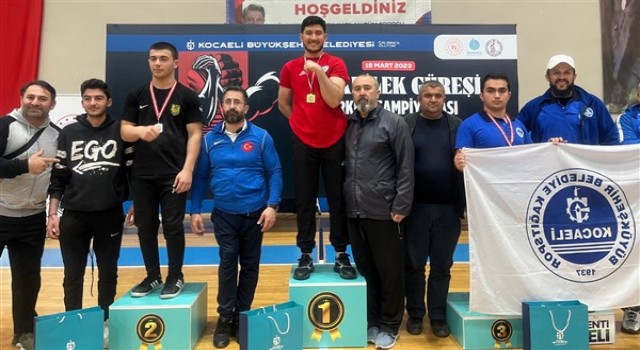 Haliliyeli sporcu namağlup Türkiye Şampiyonu