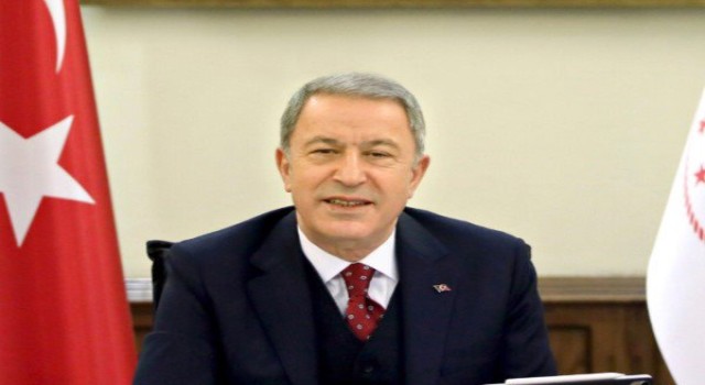 Bakan Akar, Altyapı Bakanı Kubrakov ile görüştü
