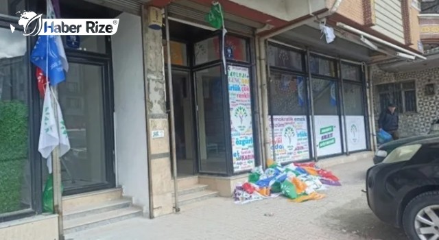 Yeşil Sol Parti'nin seçim bürosuna saldırı