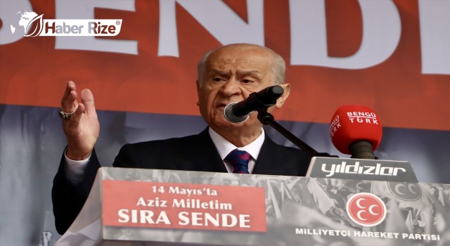 MHP Genel Başkanı Bahçeli Trabzon'da