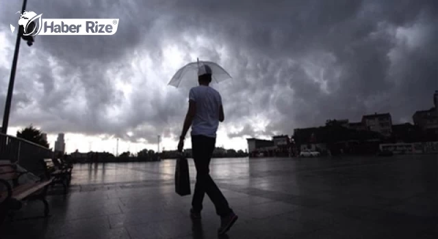 19.Haziran Pazartesi Rize'de hava durumu