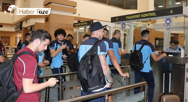 Trabzonspor, yurt dışı hazırlık kampı için Slovenya'ya gitti