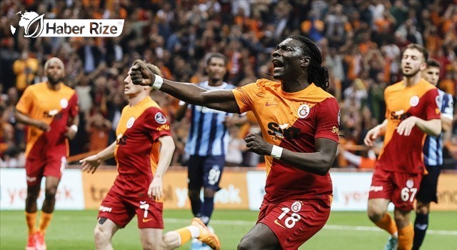 Galatasaray, taraftarına galibiyetle veda etti