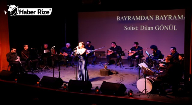 Samsun’da ”Gönülden Türküler” konseri düzenlendi