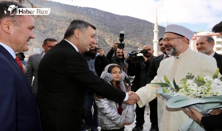 Diyanet İşleri Başkanı Erbaş, Gümüşhane Valiliğini ziyaret etti