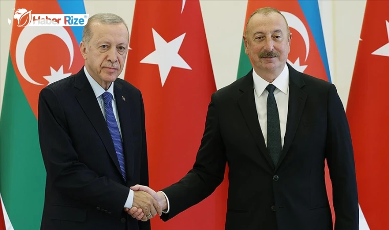 Erdoğan ile Aliyev'den ortak basın toplantısı: 'Türkiye bugün dünya çapında söz sahibidir'