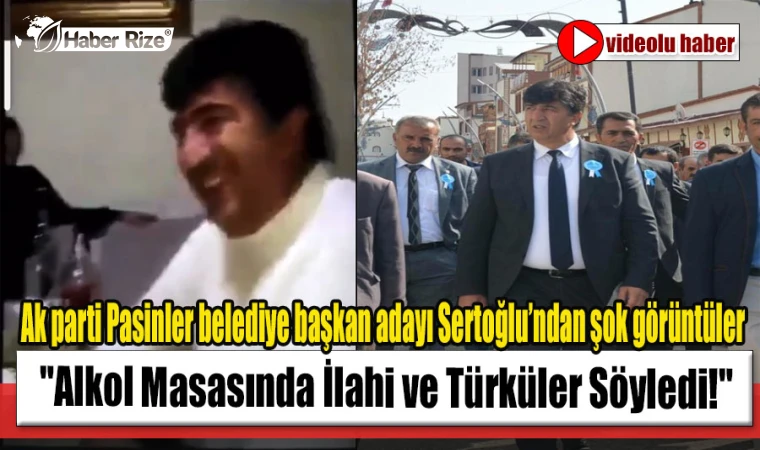 Ünsal Sertoğlu'dan Şok Görüntüler: Alkol Masasında İlahi ve Türküler Söyledi!
