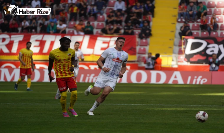 Çaykur Rizespor - Kayserispor maçının canlı yayın bilgileri