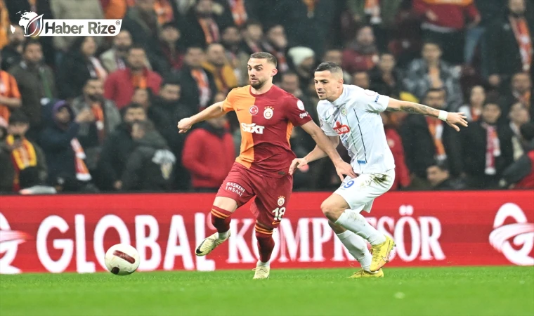 Galatasaray: 6 - Çaykur Rizespor: 2