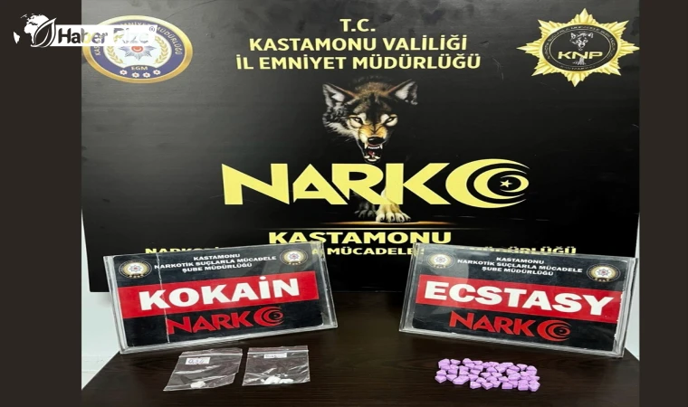 Kastamonu'da uyuşturucuyla yakalanan 5 kişi gözaltına alındı