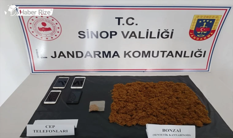 Sinop'taki uyuşturucu operasyonunda 2 kişi yakalandı!