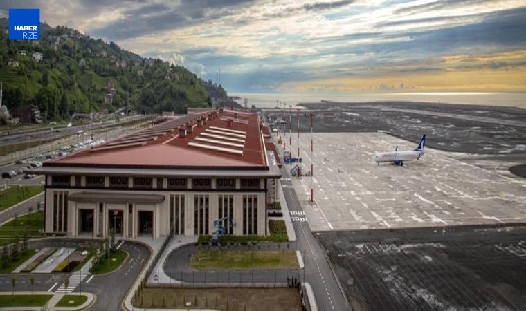Rize-Artvin Havalimanı'ndan nisanda 97 bini aşkın yolcu seyahat etti