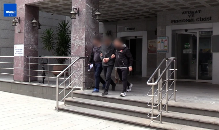 Rize'de uyuşturucu operasyonunda 1 şüpheli tutuklandı