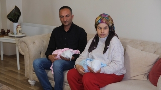 Gaziantepli depremzede ikiz bebeklerini Ordu’da dünyaya getirdi