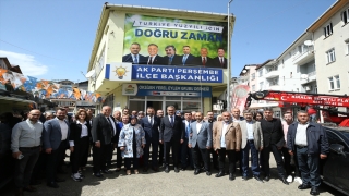 Milli Eğitim Bakanı Özer, AK Parti Perşembe İlçe Başkanlığı ziyaretinde