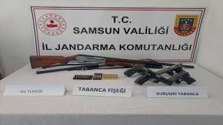 Samsun’da silah kaçakçılığı operasyonunda 2 zanlı gözaltına alındı