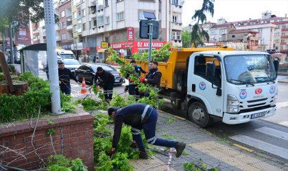 Trabzon’da fırtına nedeniyle 35 olay meydana geldi