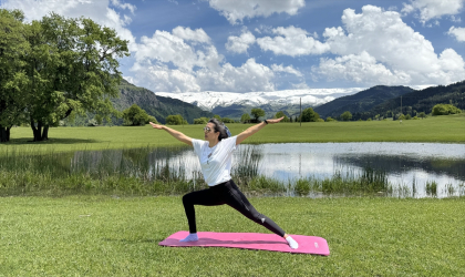 Artvin’de 1400 rakımda yoga yapıldı