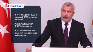 ÖSYM Başkanı Ersoy: KPSS oturumları iptal edildi