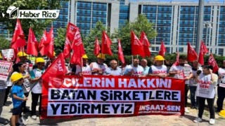 Türk Metal Sendikası işten çıkarılan üyeleri için eylem yaptı
