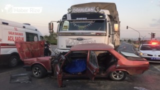 Alaşehir'de trafik kazasında 1 kişi yaralandı