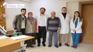 Trabzon'da 5 hasta göğüs kafesi açılmadan koroner baypas edildi