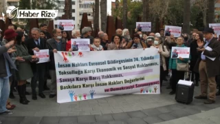 İzmir'de 'insan hakları' açıklaması: Cezasızlıkla mücadeleye devam edeceğiz