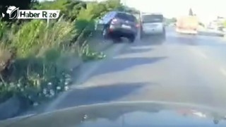 İzmir'deki feci kaza araç kamerasında