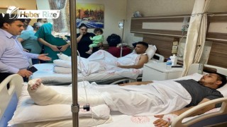 Vali Vekili Acil serviste silahla saldırıda Yaralanan Görevlileri Ziyaret Etti