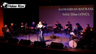 Samsun’da ”Gönülden Türküler” konseri düzenlendi