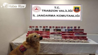 Trabzon'da kaçak sigara operasyonunda 2 kişi gözaltına alındı