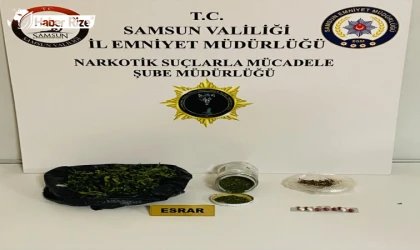 Samsun’daki narkotik operasyonunda 35 kişi gözaltına alındı