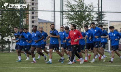 Çaykur Rizespor, Antalyaspor maçı hazırlıklarına başladı